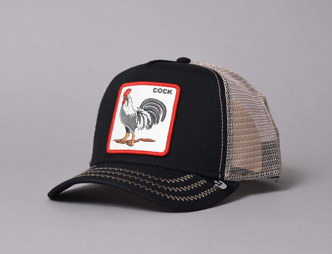 Cap Trucker Goorin Trucker Cap Rooster - Animal Farm Goorin Trucker Cap / Black / One Size