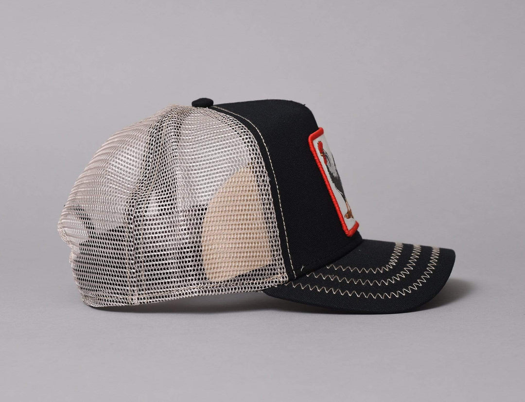 Cap Trucker Goorin Trucker Cap Rooster - Animal Farm Goorin Trucker Cap / Black / One Size