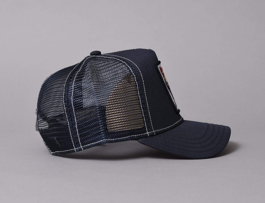 Cap Trucker Goorin Animal Farm Trucker Cap Gallo Goorin Trucker Cap / Blue / One Size