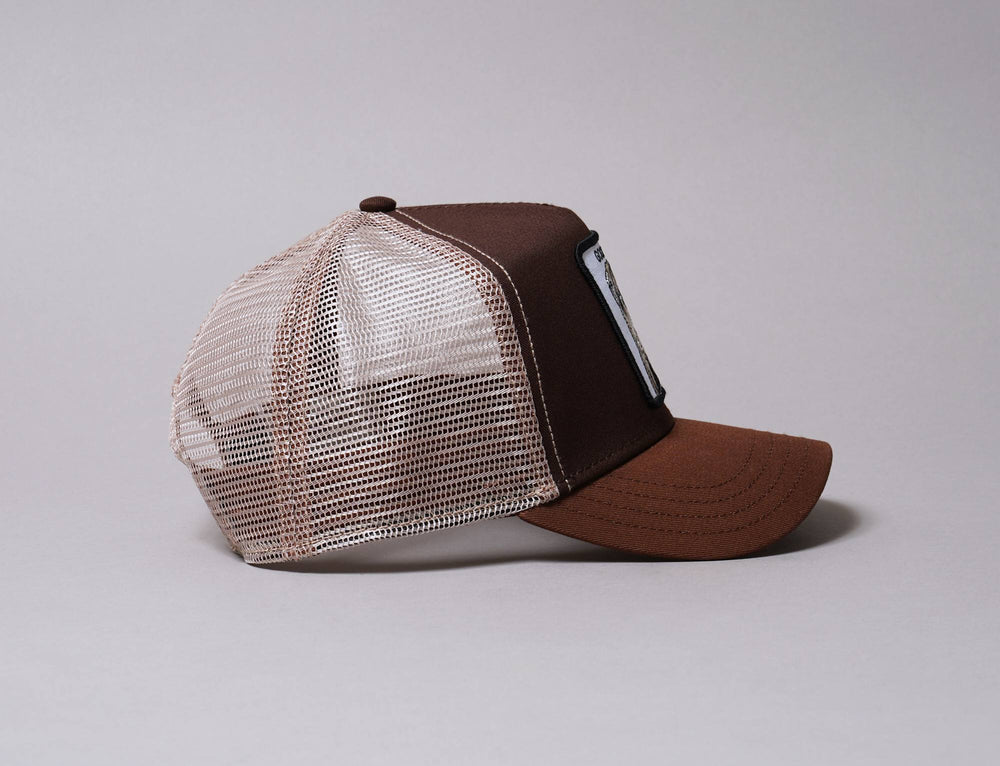 Cap Trucker Goorin Animal Farm Sweet Chocolate Goorin Trucker Cap / Brown / One Size