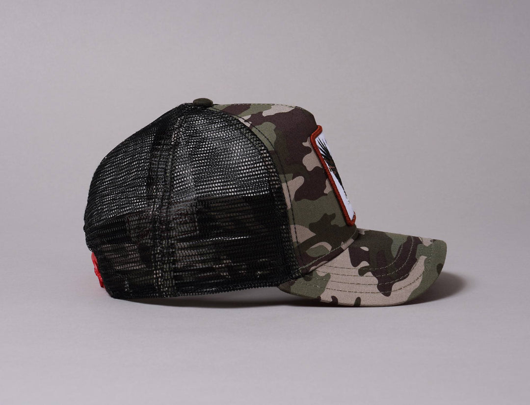 Cap Trucker Goorin Trucker Cap Green Freedom Goorin Trucker Cap / Green / One Size (55-61 cm)
