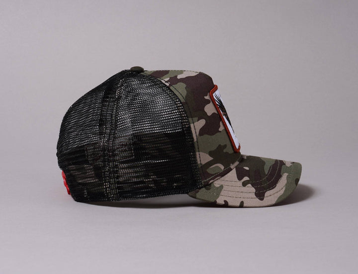 Cap Trucker Goorin Trucker Cap Green Freedom Goorin Trucker Cap / Green / One Size (55-61 cm)