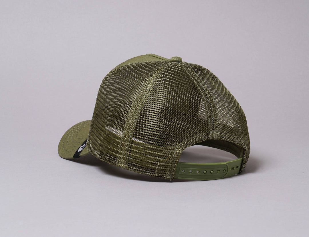 Cap Trucker Goorin Trucker Cap Olive Bouncer Goorin Trucker Cap / Green / One Size (55-61 cm)