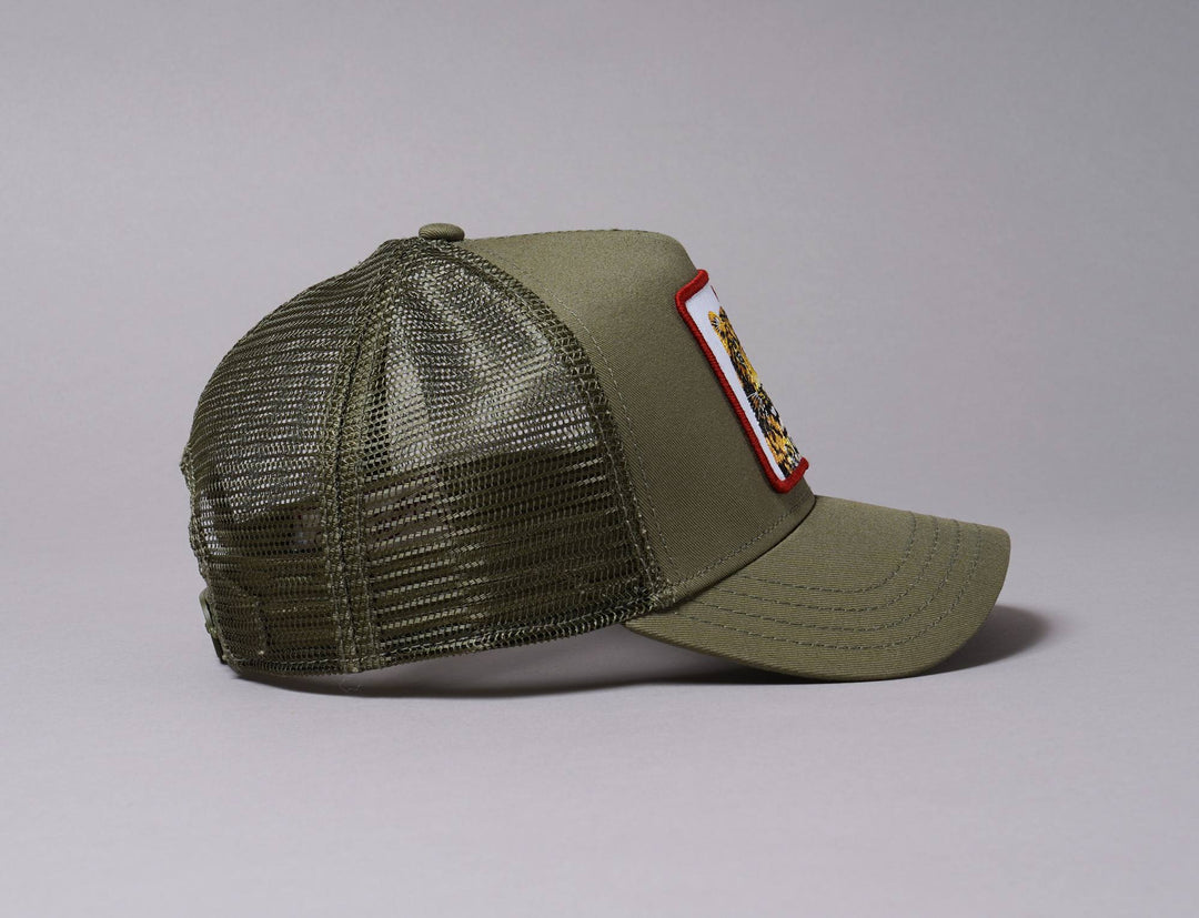 Cap Trucker Goorin Trucker Cap Olive Ferocious Goorin Trucker Cap / Green / One Size (55-61 cm)