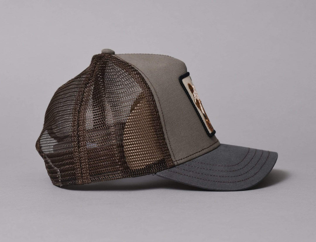 Cap Trucker Goorin Animal Farm Trucker Cap Grizzly Goorin Trucker Cap / Green / One Size