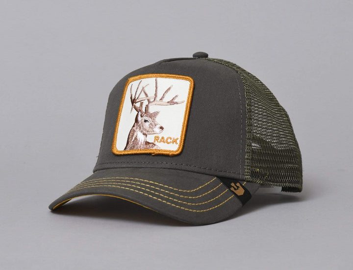 Cap Trucker Goorin Trucker Cap Rack Olive Goorin Trucker Cap / Green / One Size