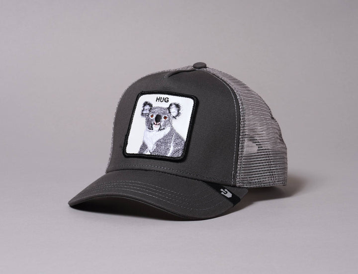 Cap Trucker Goorin Animal Farm Trucker Cap Free Hug Grey Goorin Trucker Cap / Grey / One Size (55-61 cm)