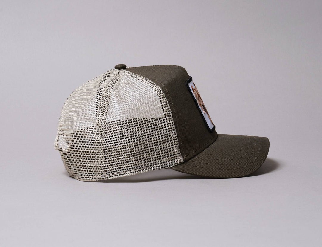 Cap Trucker Goorin Cap Animal Farm Pitbull Goorin Trucker Cap / Grey / One Size (55-61 cm)