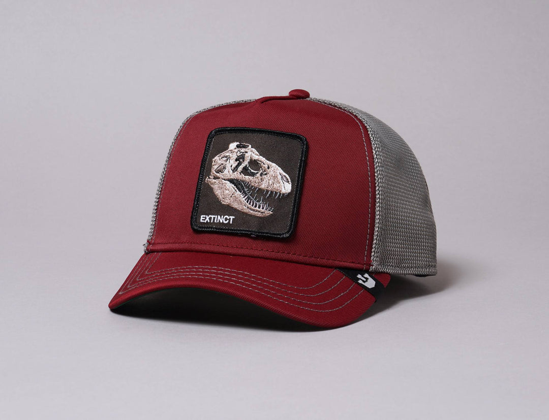 Cap Trucker Goorin Trucker Cap Maroon Extinct Goorin Trucker Cap / Red / One Size (55-61 cm)