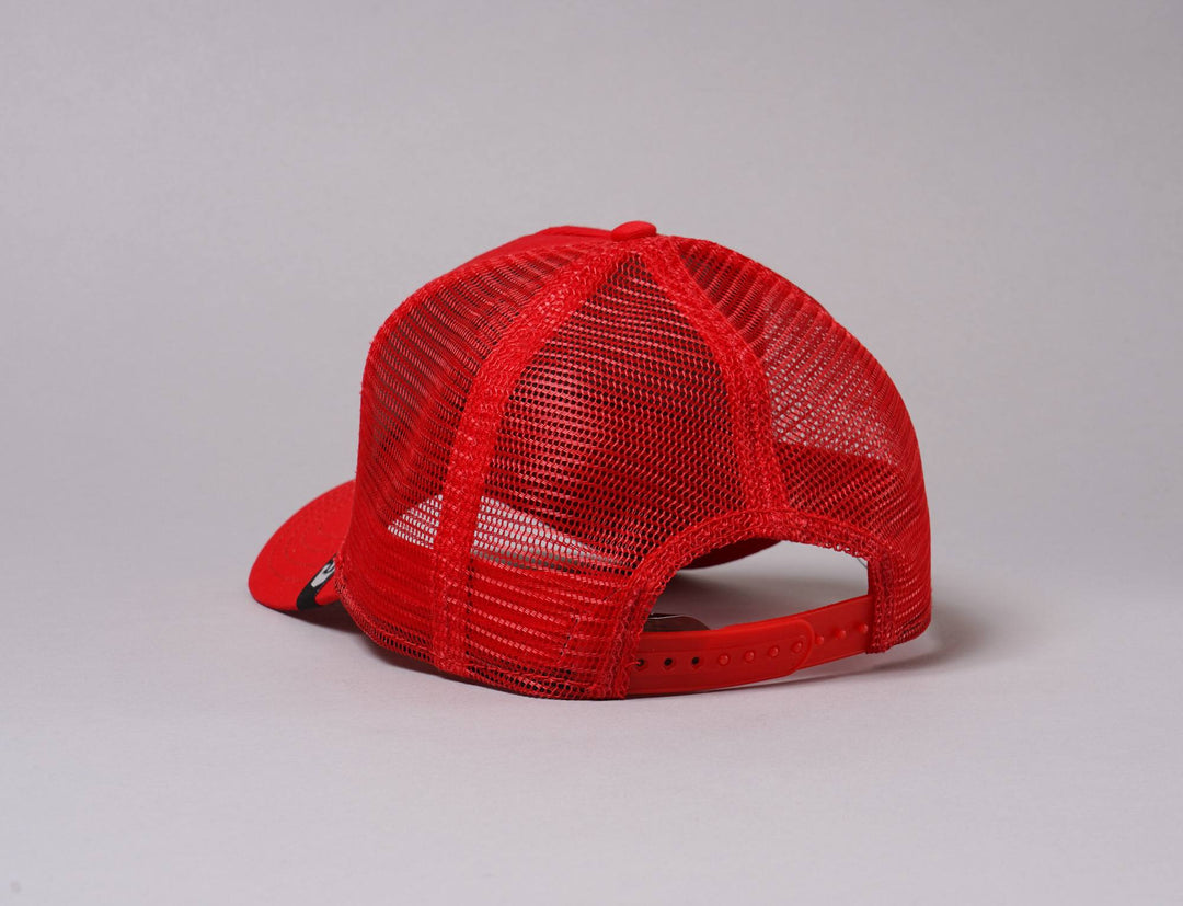 Cap Trucker Goorin Trucker Cap Killer Whale Goorin Trucker Cap / Red / One Size