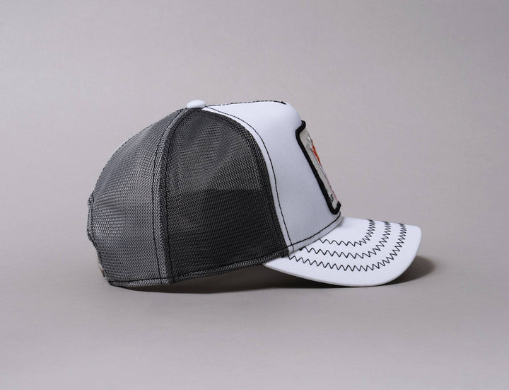 Cap Trucker Goorin Cap Animal Farm Big Flirt Goorin Trucker Cap / White / One Size (55-61 cm)