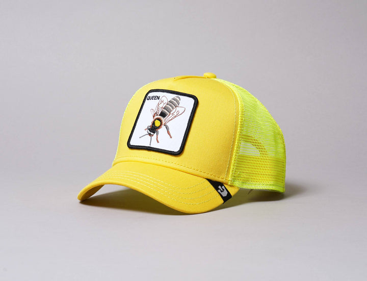 Cap Trucker Goorin Animal Farm Trucker Cap Queen Bee Yellow Goorin Trucker Cap / Yellow / One Size (55-61 cm)