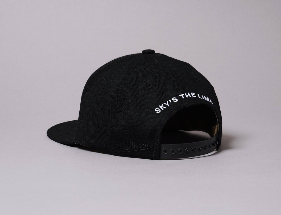 Cap Snapback Hood Snapback Cap Biggie Brooklyn Hood Hat Snapback Cap / Black / One Size