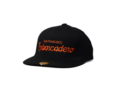 Cap Snapback Hood Snapback Cap Jimmy Gorecki Embarcadero Hood Hat Snapback Cap / Black / One Size