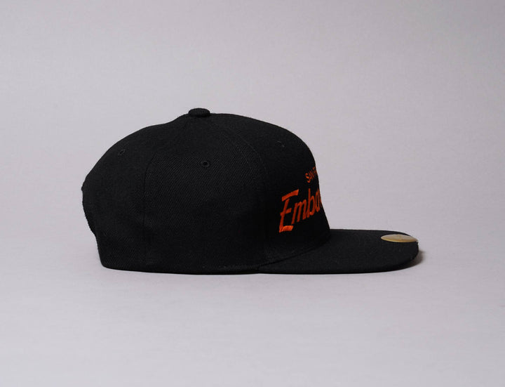 Cap Snapback Hood Snapback Cap Jimmy Gorecki Embarcadero Hood Hat Snapback Cap / Black / One Size