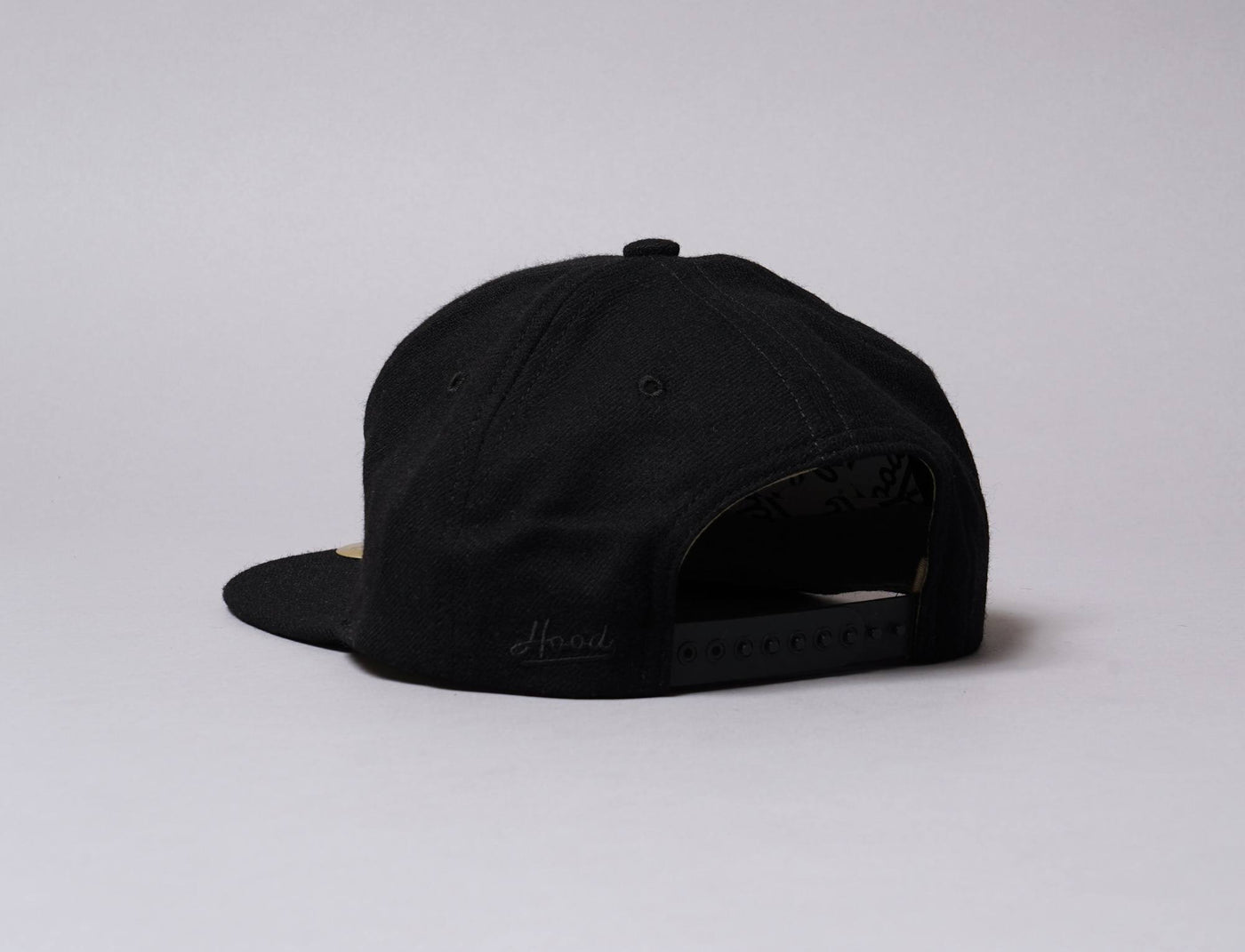 Cap Snapback Hood Snapback Cap The DCT LA Compton Black/Ivory Hood Hat Snapback Cap / Black / One Size
