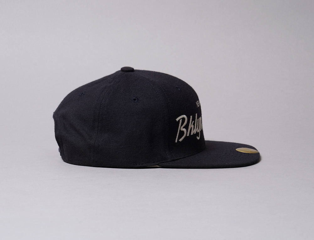 Cap Snapback Hood Snapback Cap Jimmy Gorecki Brooklyn Banks Navy Hood Hat Snapback Cap / Blue / One Size