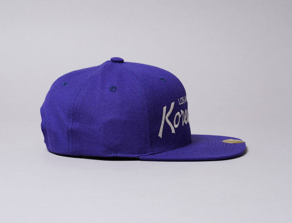 Cap Snapback Hood Snapback Cap The DCT Koreatown Admiral/Ivory Hood Hat Snapback Cap / Blue / One Size