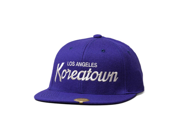 Cap Snapback Hood Snapback Cap The DCT Koreatown Admiral/Ivory Hood Hat Snapback Cap / Blue / One Size