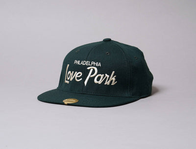Cap Snapback Hood Snapback Cap Jimmy Gorecki Love Park Hood Hat Snapback Cap / Green / One Size