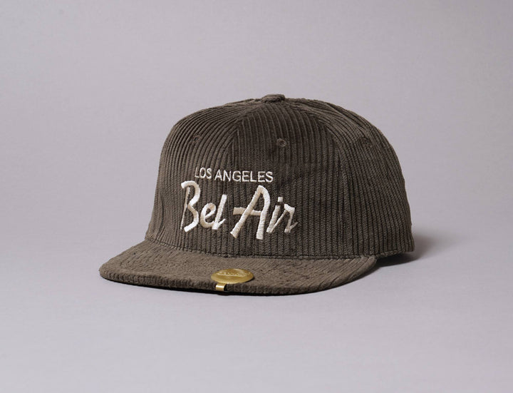 Cap Snapback Hood Snapback Cap The DCT Corduroy Los Angeles Bel Air Bud/Ivory Hood Hat Snapback Cap / Green / One Size