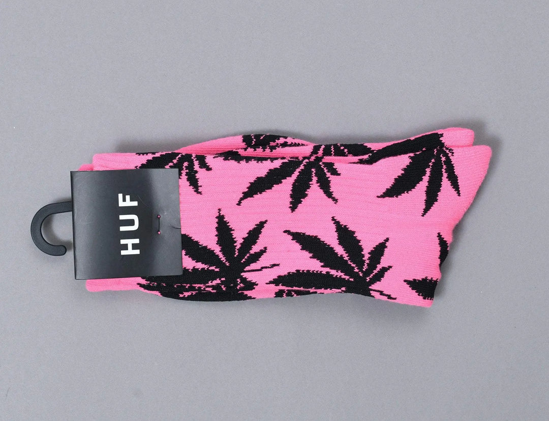 Accessories Socks HUF Highlighter Plantlife Crew Sock Neon Pink Huf Socks / Pink / One Size