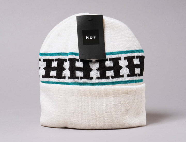 Beanie Cuff Lue Palisades Beanie Natural HUF Cuff beanie / White / One Size