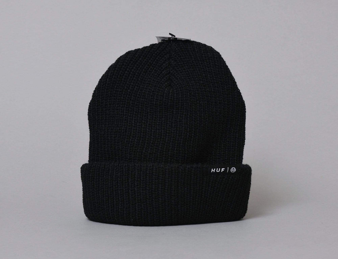 Beanie Cuff Usual Beanie Black Huf
