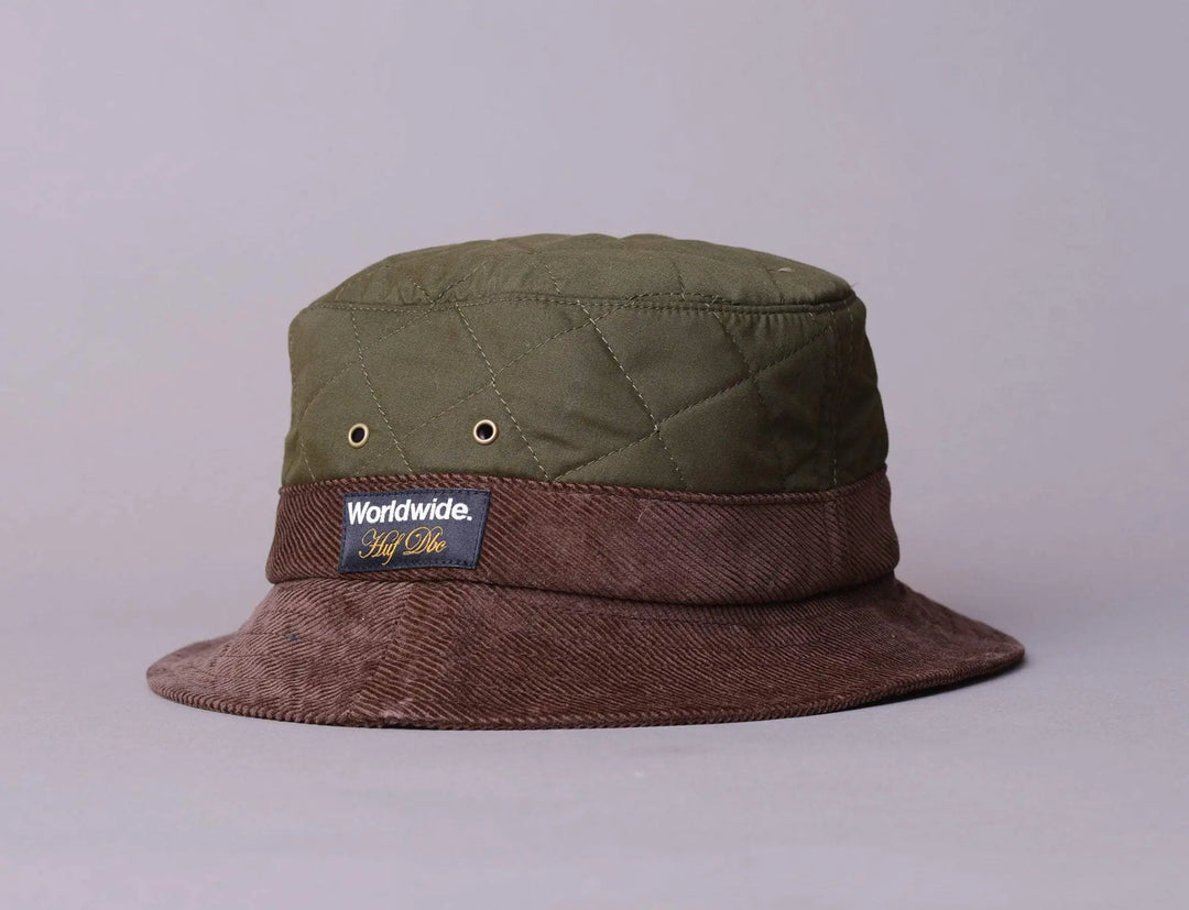 Hat Bucket HUF Quilted Bucket Huf Bucket Hat / Green / S/M