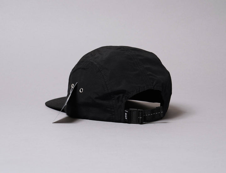 Cap 5-Panel HUF Nylon Stash Pocket Volley Black Huf 5-Panel Cap / Black / One Size
