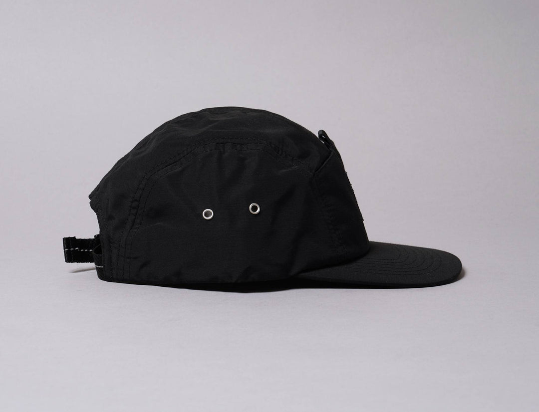 Cap 5-Panel HUF Nylon Stash Pocket Volley Black Huf 5-Panel Cap / Black / One Size