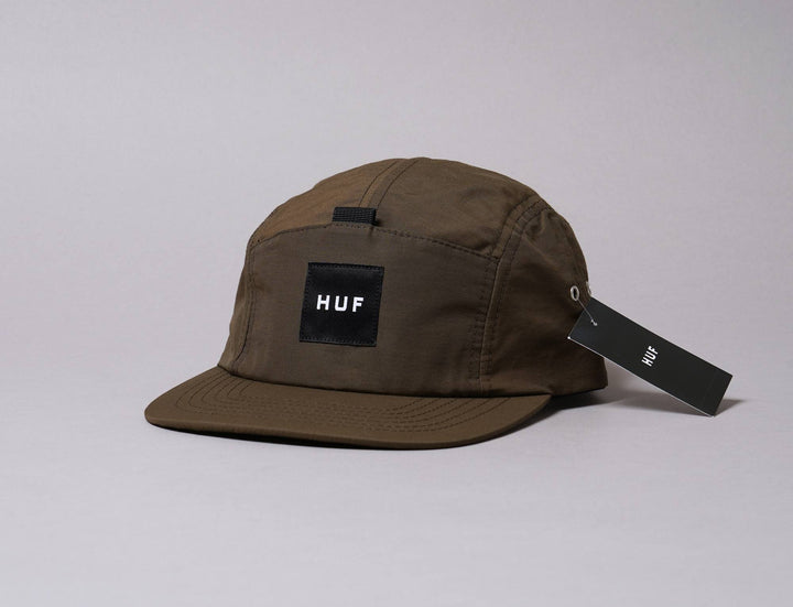 Cap 5-Panel HUF Nylon Stash Pocket Volley Olive Huf 5-Panel Cap / Green / One Size