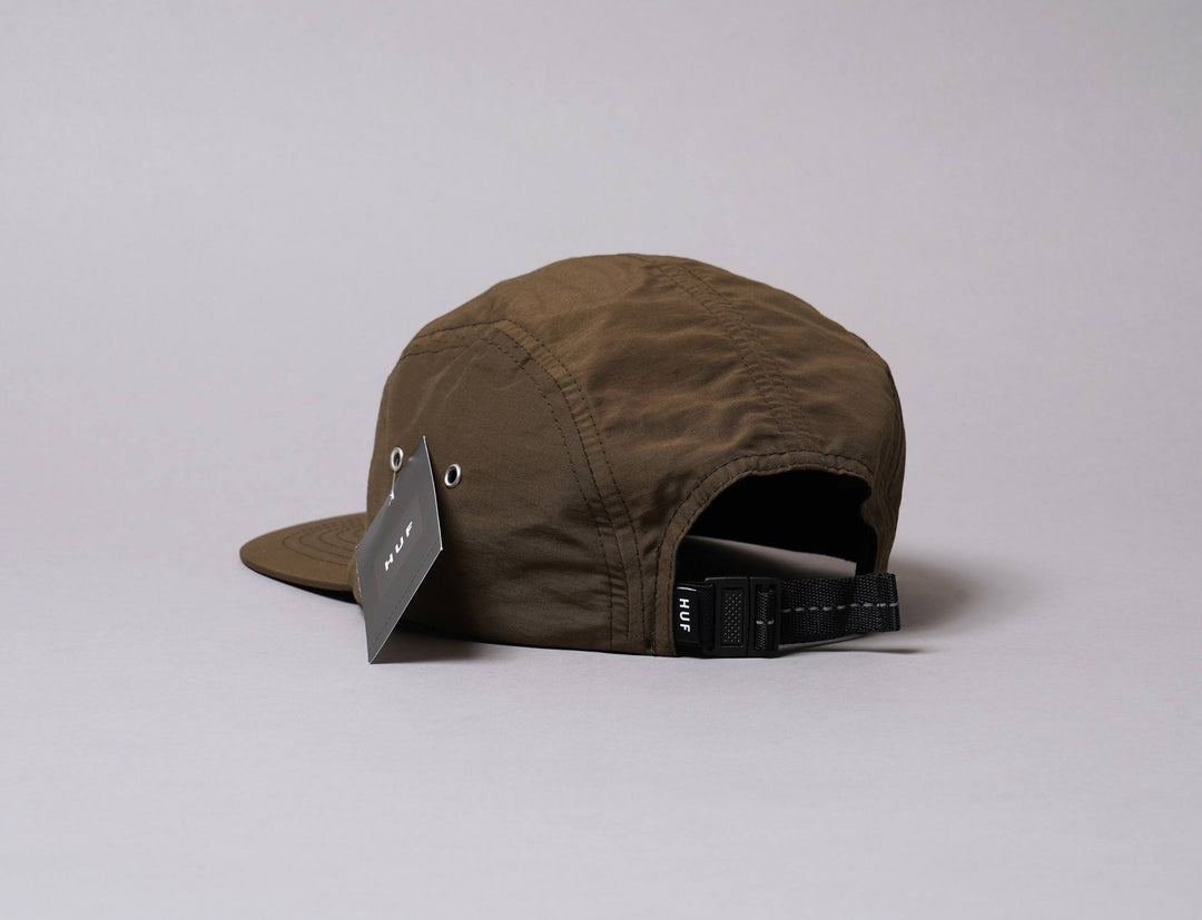 Cap 5-Panel HUF Nylon Stash Pocket Volley Olive Huf 5-Panel Cap / Green / One Size