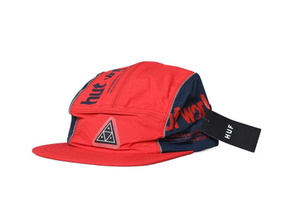 Cap 5-Panel HUF POCKET VOLLEY Mandarin Red Huf 5-Panel Cap / Red / One Size