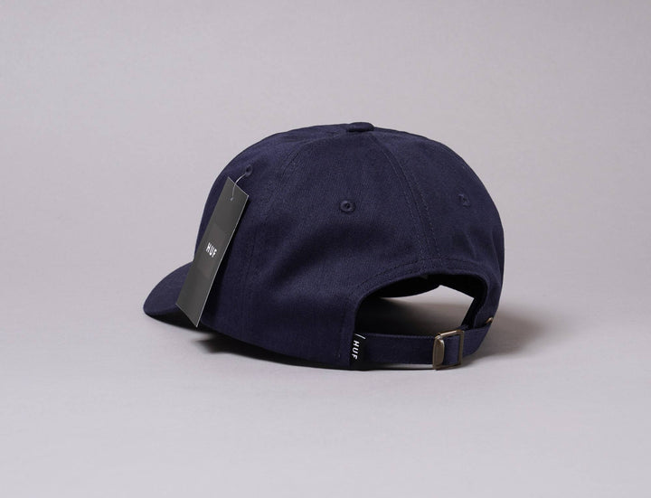 Cap Adjustable Cap Essentials TT CV 6 Panel Navy HUF Adjustable Cap / Blue / One Size