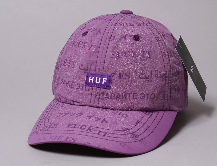 Cap Adjustable Cap Lilla HUF Fuck It Violet Huf Adjustable Cap / Purple / One Size