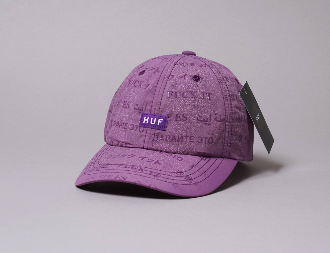 Cap Adjustable Cap Lilla HUF Fuck It Violet Huf Adjustable Cap / Purple / One Size