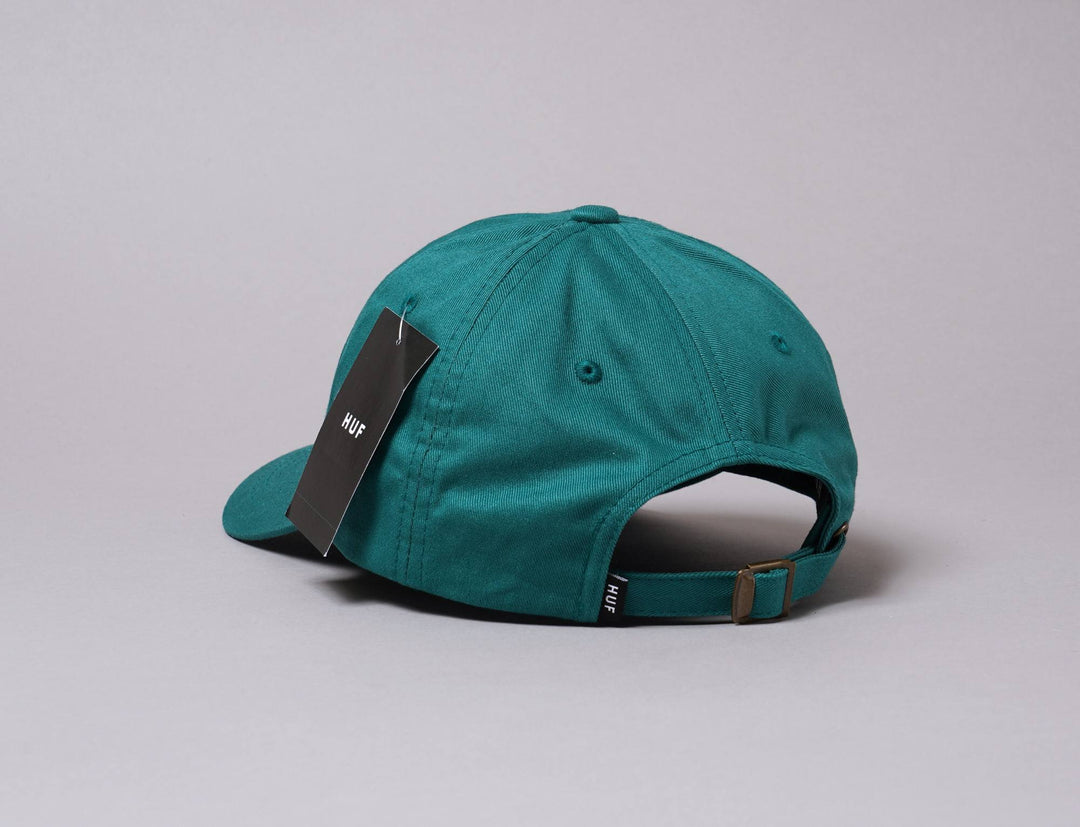 Cap Adjustable HUF ESSENTIALS OG LOGO CV HAT Sycamore Green Huf Cap Adjustable / Green / One Size