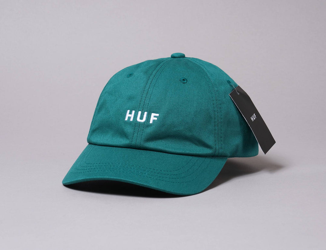 Cap Adjustable HUF ESSENTIALS OG LOGO CV HAT Sycamore Green Huf Cap Adjustable / Green / One Size