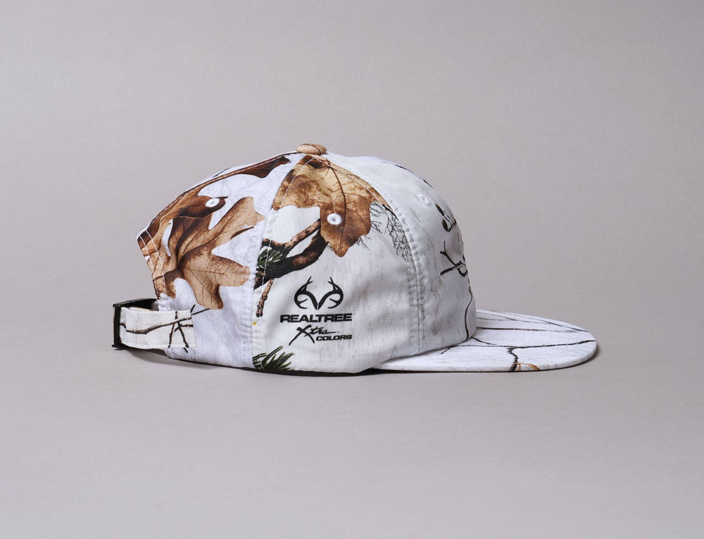 Cap Adjustable HUF Realtree 6 Panel Cap White Huf Cap Adjustable / White / One Size