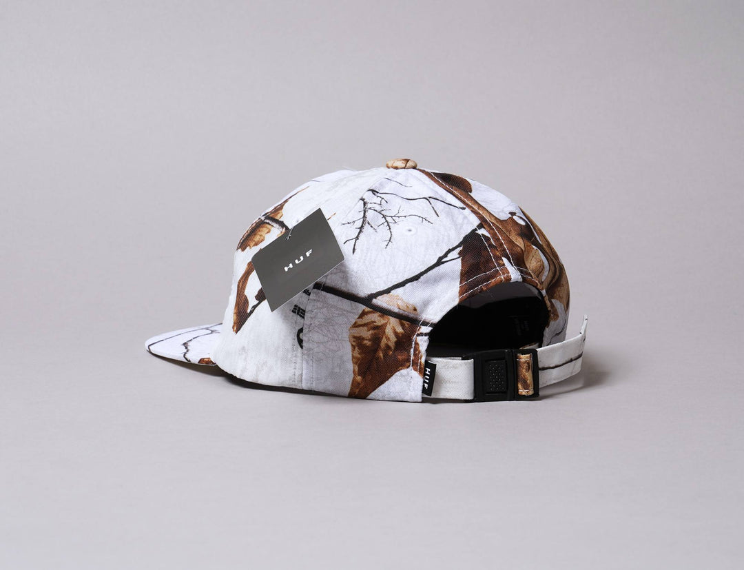 Cap Adjustable HUF Realtree 6 Panel Cap White Huf Cap Adjustable / White / One Size