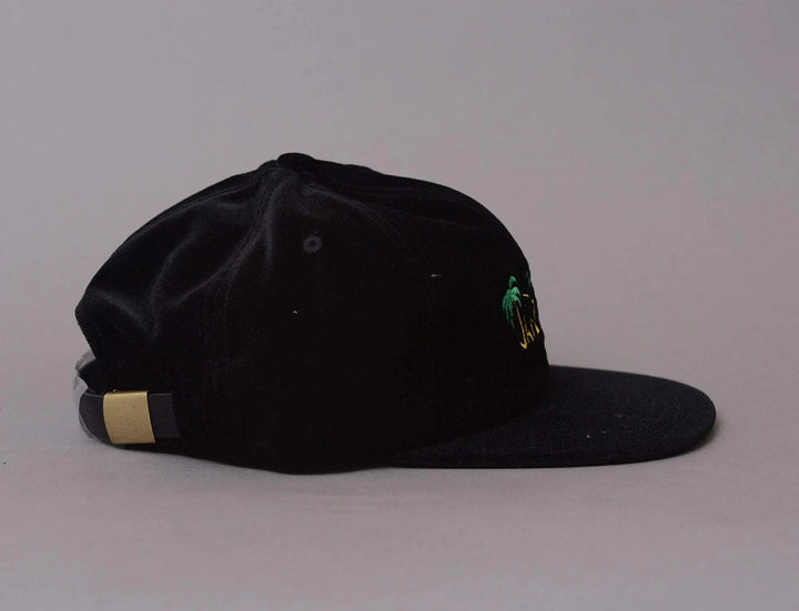 Cap Adjustable HUF Jamaica 6 Panel Cap Black Huf Adjustable Cap Cap / Black / One Size
