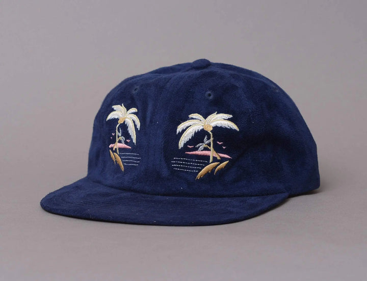 Cap Adjustable HUF Souvenir 6 Panel Cap Navy Huf Adjustable Cap Cap / Blue / One Size