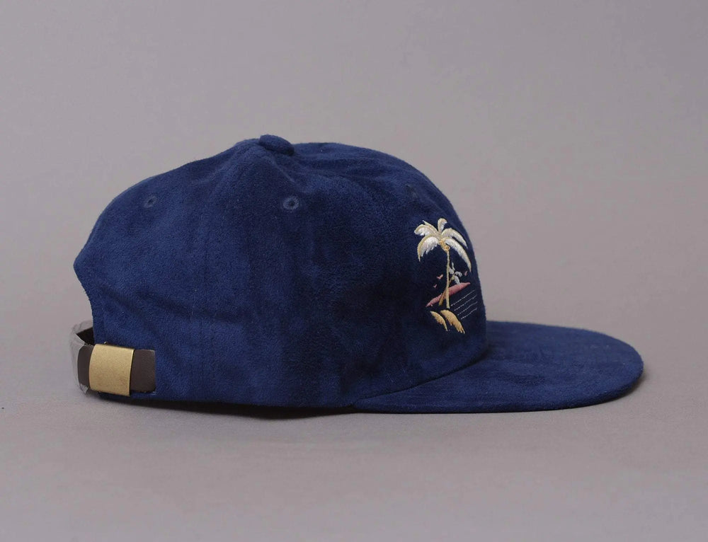 Cap Adjustable HUF Souvenir 6 Panel Cap Navy Huf Adjustable Cap Cap / Blue / One Size