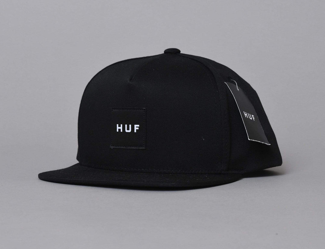 Cap Snapback HUF Essentials Box Snapback Black Huf Snapback Cap / Black / One Size