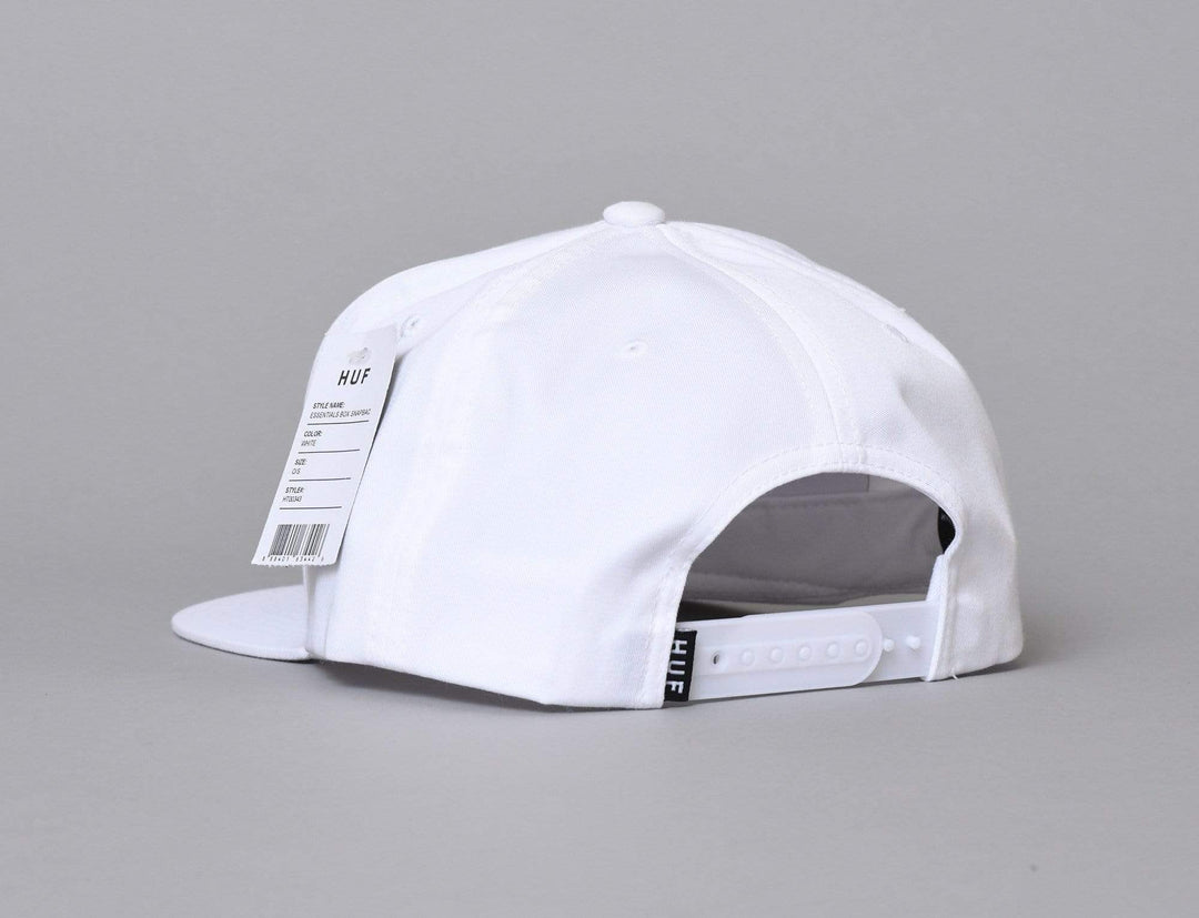 Cap Snapback HUF Essentials Box Snapback White Huf Snapback Cap / White / One Size