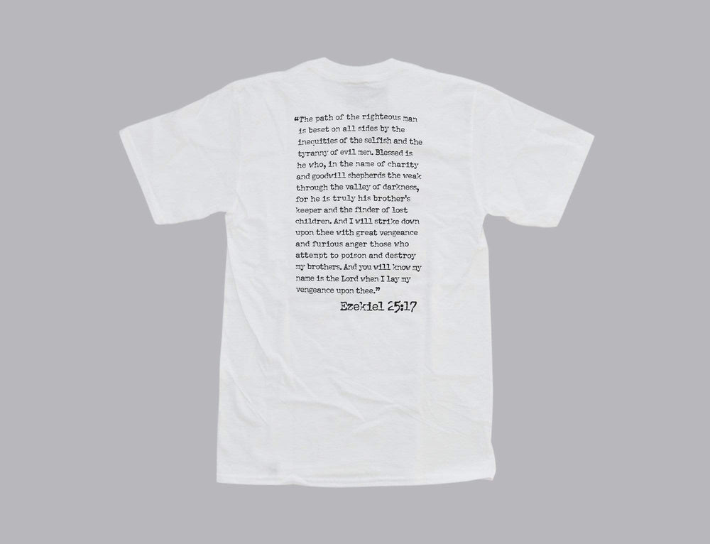 Clothing Tee HUF X Pulp Fiction Ezekiel S/S Tee White Huf