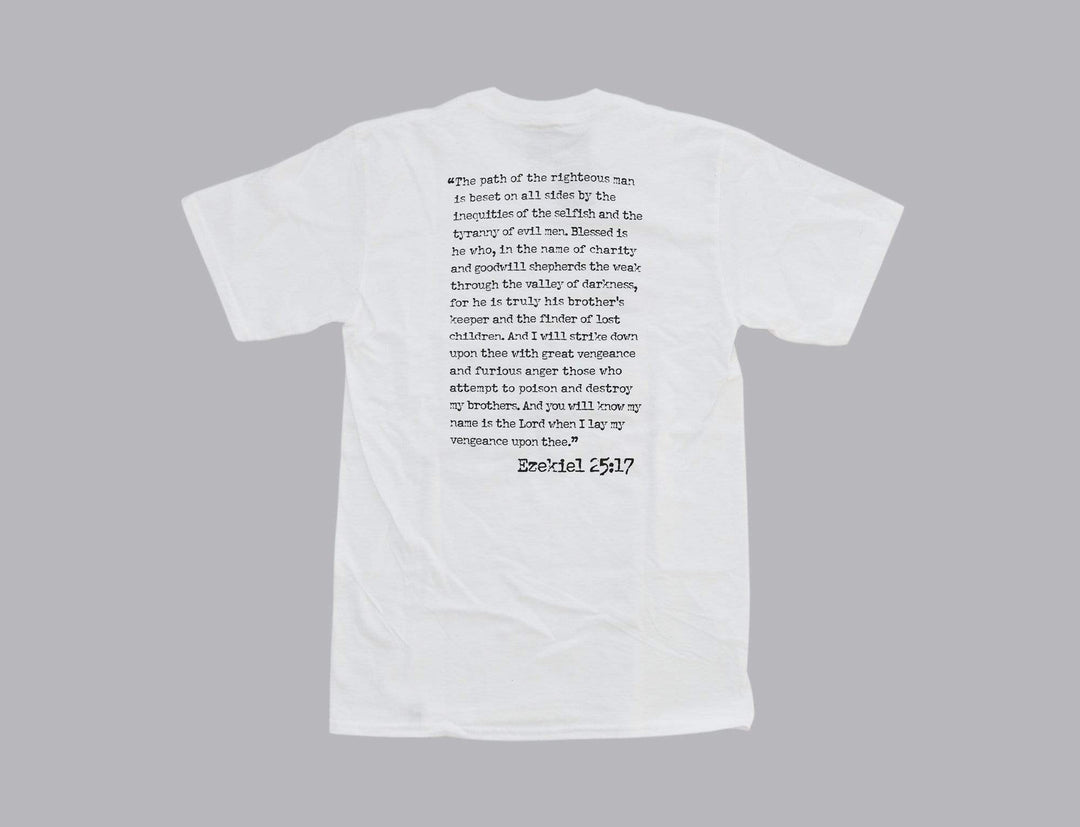 Clothing Tee HUF X Pulp Fiction Ezekiel S/S Tee White Huf