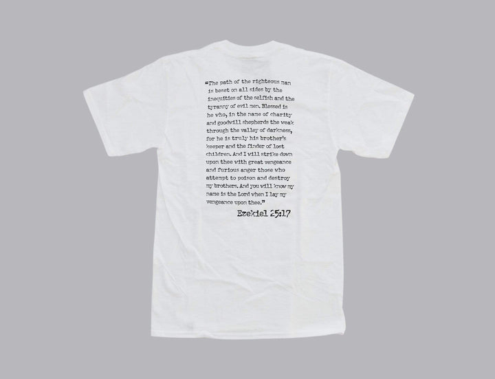 Clothing Tee HUF X Pulp Fiction Ezekiel S/S Tee White Huf
