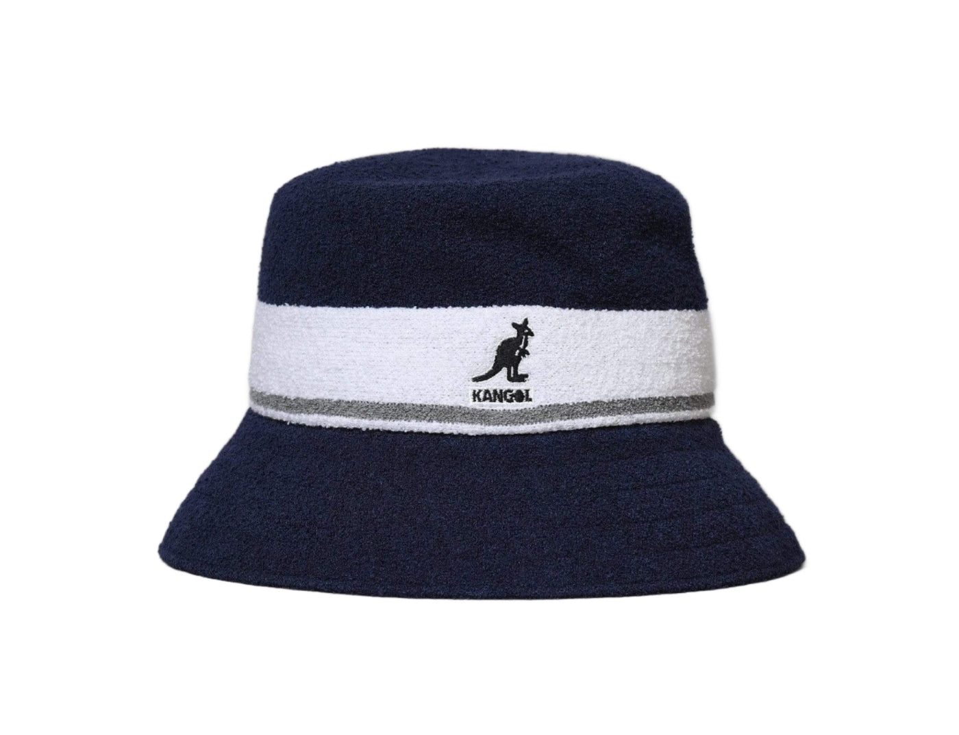 Hat Bucket Kangol Bucket Hat Bermuda Stripe Navy Blue Kangol